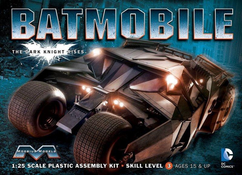 [Easyship] 代購 Moebius 1/25 Batmobile 蝙蝠車模型