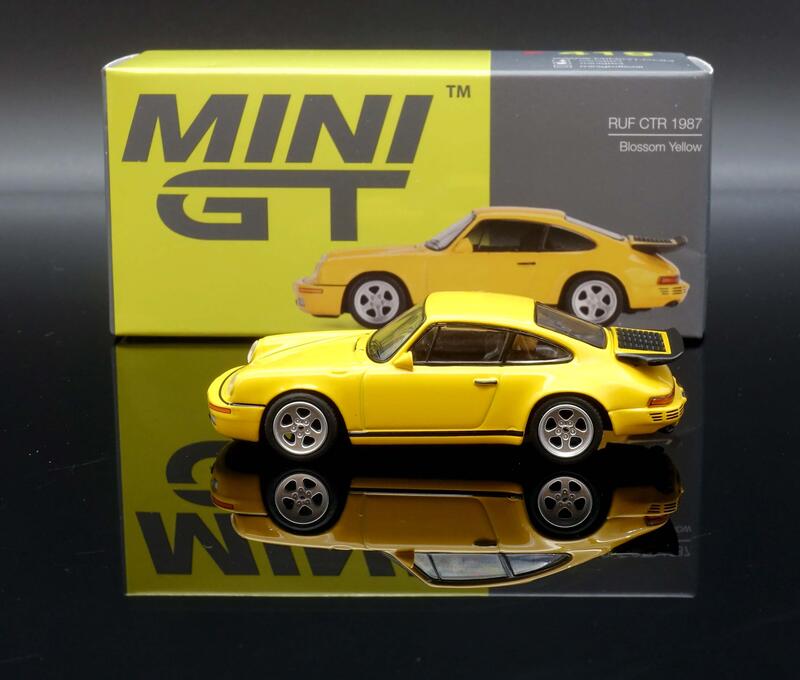 MASH】現貨特價Mini GT 1/64 RUF CTR 1987 Blossom Yellow #419