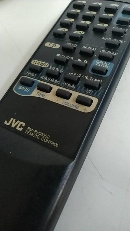 JVC RM-RXQ1002 CD Audio Remote Control