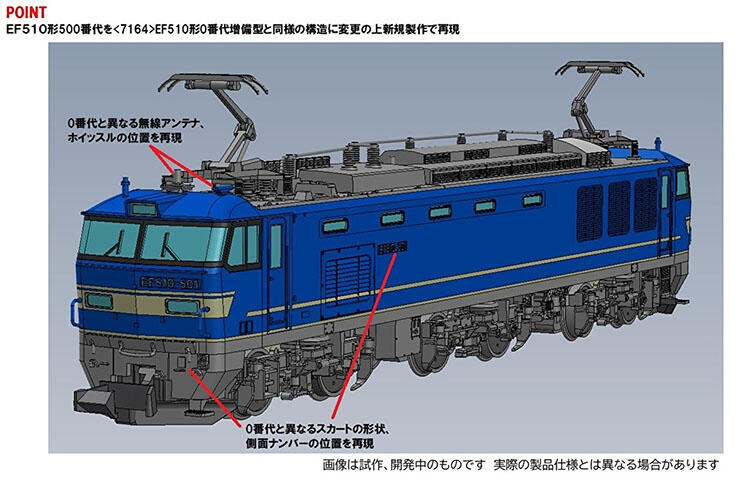 セール開催中 精密加工品TOMIX JR JR JR EF510-500形電気機関車（JR