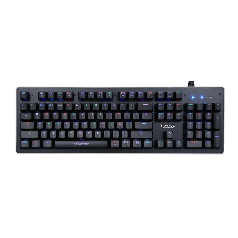 @電子街3C 特賣會@全新MARVO KG935 RGB 機械式鍵盤 電競鍵盤 遊戲鍵盤 可程式鍵盤