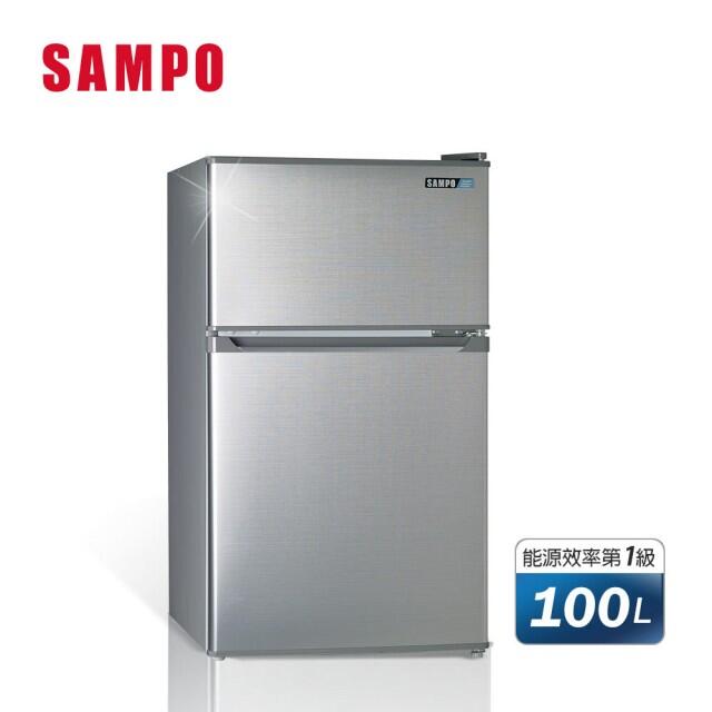 可議價【SAMPO 聲寶】100公升一級能效獨享系列雙門小冰箱(SR-B10G)
