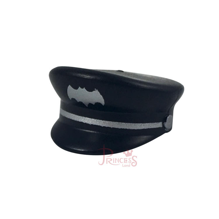 樂高王子 LEGO 70917 蝙蝠俠電影 蝙蝠裝阿福 帽子 軍官帽 黑色 12895pb03 A243 缺貨