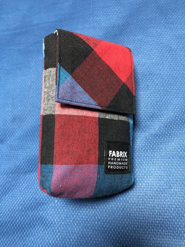 [極新良品] FABRIX 置物小袋 魔鬼氈扣 小口袋 零錢袋 可裝於背包肩帶