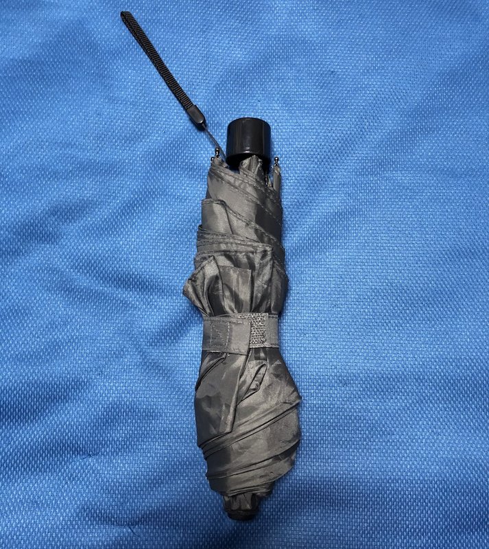[二手良品] 7-11 黑色雨傘 功能正常