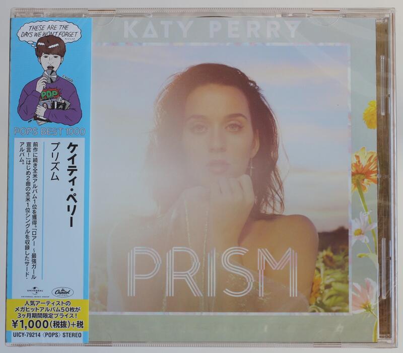 《凱蒂佩芮》超炫光(日版18曲加值版CD) Katy Perry / Prism全新日版