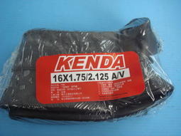 (愛輪單車) 建大 Kenda 16吋內胎 16×1.75/2.125 美式嘴 一條價( 捷安特/美利達)