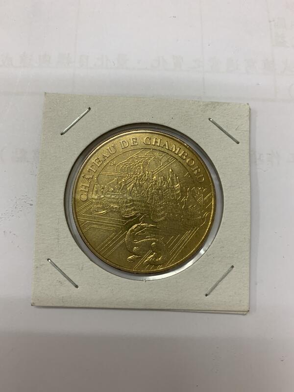 特價品-2012法國造幣廠發行香波爾城堡紀念銅章（ebay單枚6-10歐以上拍）