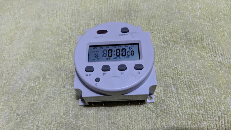電子式倒時計時器 倒時定時器 110V 220V兩用 16A(可控制最小單位至秒)