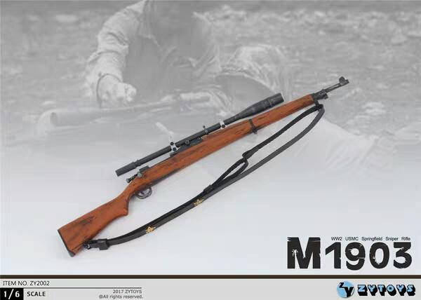 【崇武---CWI】1/6 二戰美軍 M1903 狙擊槍 12吋大兵人偶 現貨