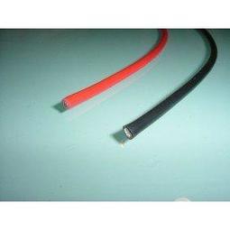 《鼎騏科技》--- 大電流耐高溫矽膠線 12 AWG, 刊登價格為1米(100cm), 紅黑兩色請選擇