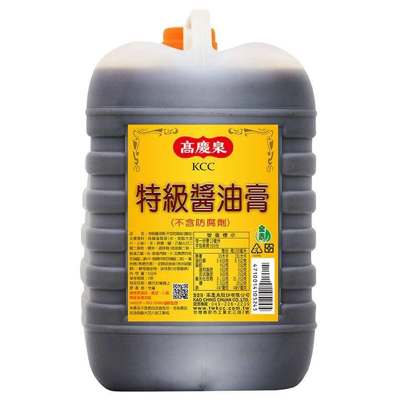 【民豐】高慶泉 特級醬油膏(5L)不含防腐劑