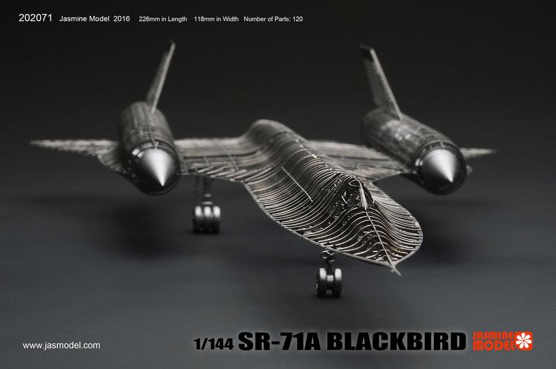 202071 杰思模型 美軍 SR-71A 黑鳥 BLACKBIRD 1/144 蝕刻片模型 金屬 飛機 模型