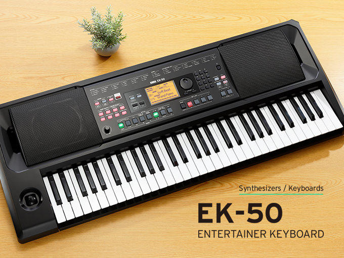【升昇樂器】Korg EK-50/EK-50L 電子琴/自動伴奏/高階音色/大瓦數/電池供電/原廠保固