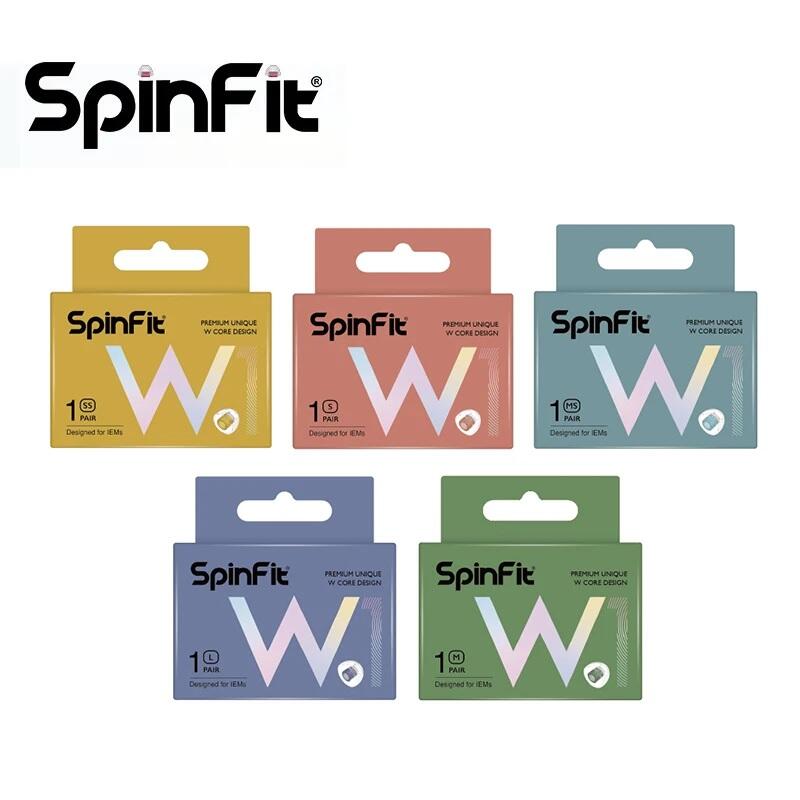 ｛音悅音響｝SpinFit W1 雙層芯 矽膠 耳塞 波浪形設計 減少壓力 加強隔音降躁 公司貨