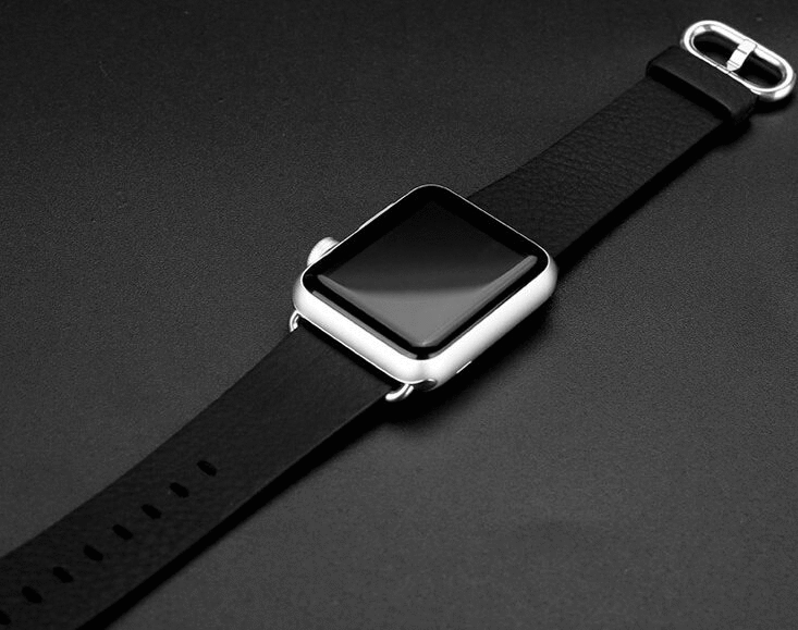 【3C殿堂】Apple Watch 4 5 6 7 SE  錶帶 真皮 皮 watch7 NIKE+ 錶 荔枝紋  運動