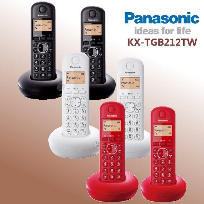Panasonic 國際數位 DECT 無線電話 KX-TGB212 國際牌無線電話 國際牌電話 國際牌家用室內電話