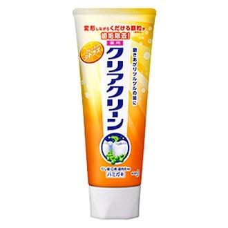 日本 Kao 花王 Clear Clean 牙膏 數量限定 柑橘香味  原裝正品 預防蛀牙 限定版 日本製