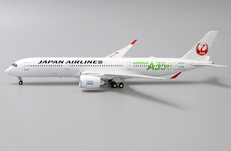 希望之翼 EW4359003 日本航空 JAL A350-900 JA03XJ Green Jc Wings 1/400