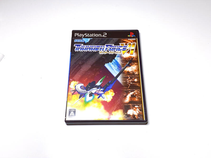 【勇者電玩屋】PS2正日版-稀有極美品 閃電出擊VI / Thunder Force VI（收藏等級）