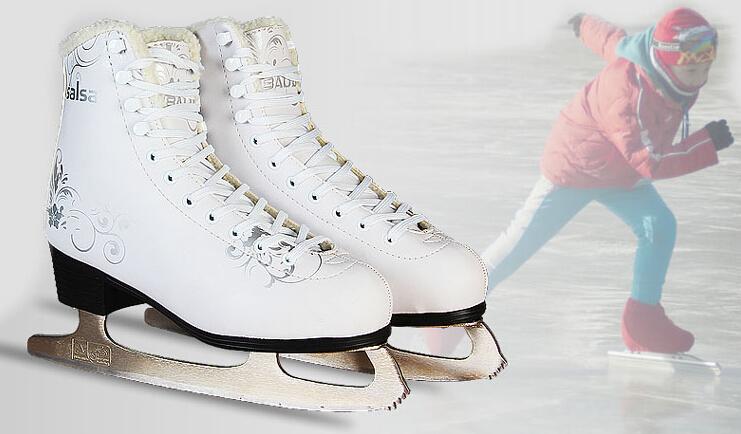 佰德正品 SALSA保暖花樣冰刀鞋花式滑冰鞋男女兒童初學真冰溜冰鞋