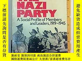 古文物The罕見Nazi Party: A Social Profile of Members and Leaders, 