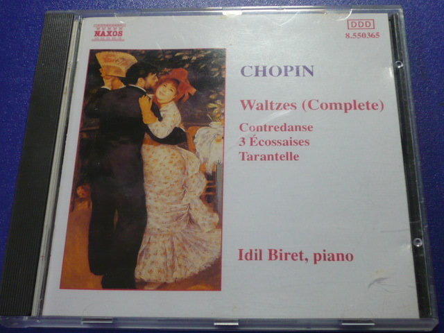 【夢想王國-音樂CD】CHOPIN --- Waltzes (Complete) ---蕭邦圓舞曲全集 原版CD