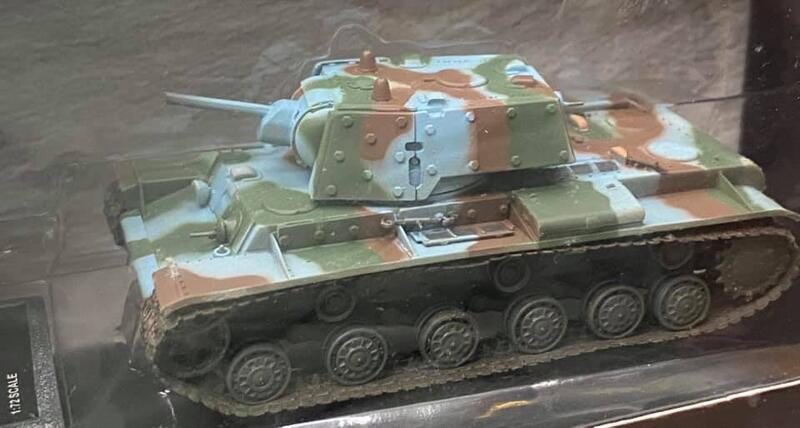 【AY Model】KV-1 KV1 蘇聯 坦克 比例 1/72 完成品 EM 36280