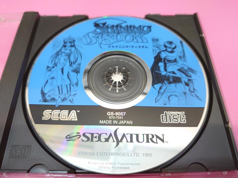 出清價! 網路最便宜 SS SEGA SATURN 2手原廠遊戲片 光明與黑暗 光明戰士 賣140而已