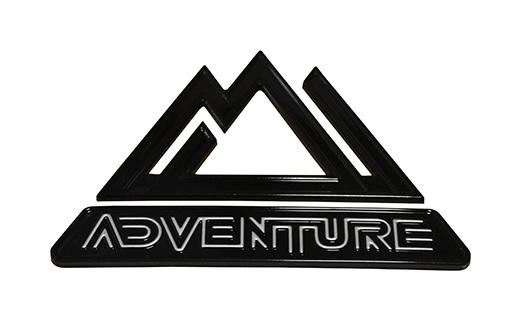 ㊣USA Gossip㊣ TOYOTA RAV4 Adventure 美國 原廠 專屬 立體後車標 徽章 北美