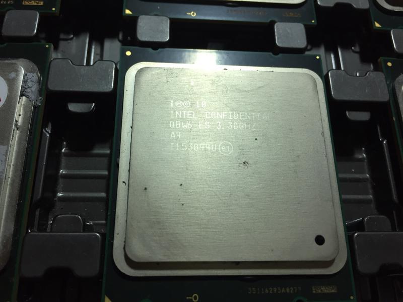 Intel Xeon E5-2643 3.3G /10M 4C8T 8核 2011 Cpu X79 類似 i7-3770