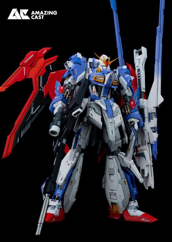 魯巴夢想飛船】GMD 1/100 閃電Z 拉弓Z ZETA GUNDAM 鋼彈GK 未塗