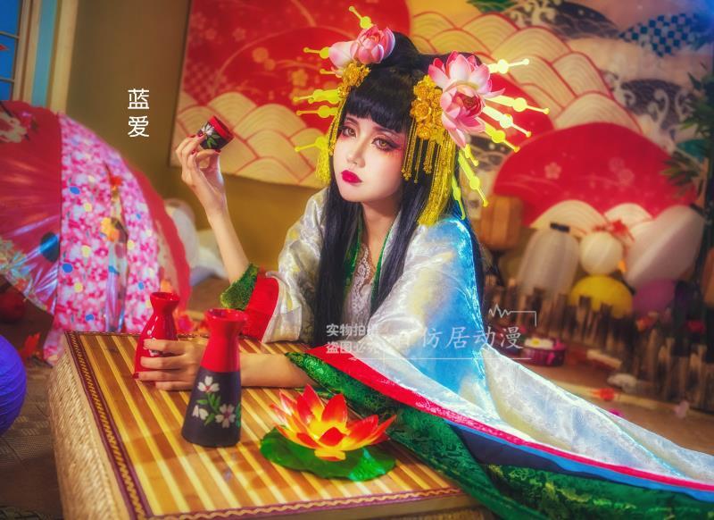 cos】 ZONE-00零之地帶沖野真夜子花魁和服版cos服| 露天市集| 全台最大的網路購物市集