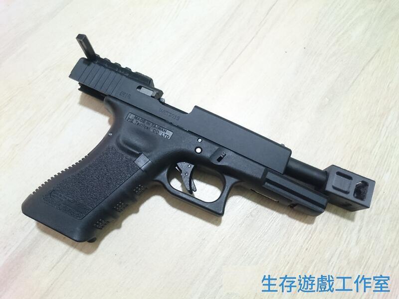 【槍工坊】039 WE GLOCK 17 18C槍口抑制器01款式 3D列印