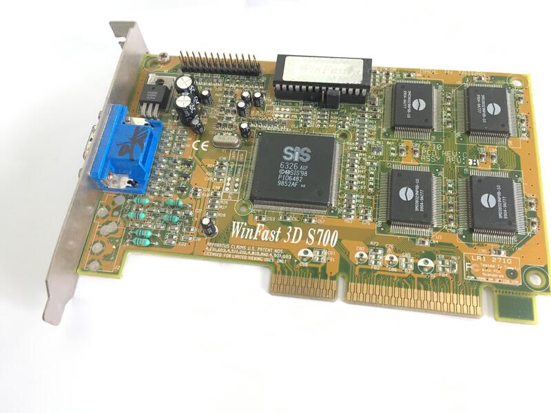 Winfast S800 agp 顯示卡 winfast 麗台科技 3D s700 s800 4m 良品 | 露天市集 | 全台最大的網路購物市集