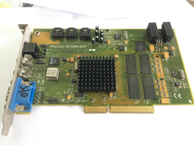 Winfast S800 agp 顯示卡 winfast 麗台科技 3D s700 s800 4m 良品 | 露天市集 | 全台最大的網路購物市集