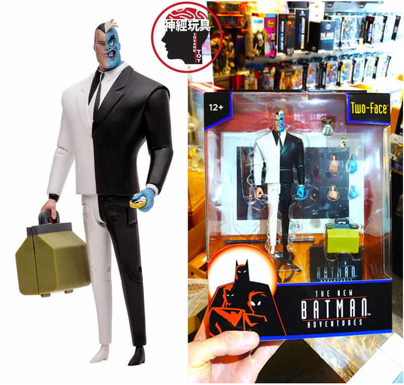 【神經玩具】現貨 麥法蘭 DC DIRECT 蝙蝠俠新冒險 動畫 雙面人 6吋可動人偶 BATMAN