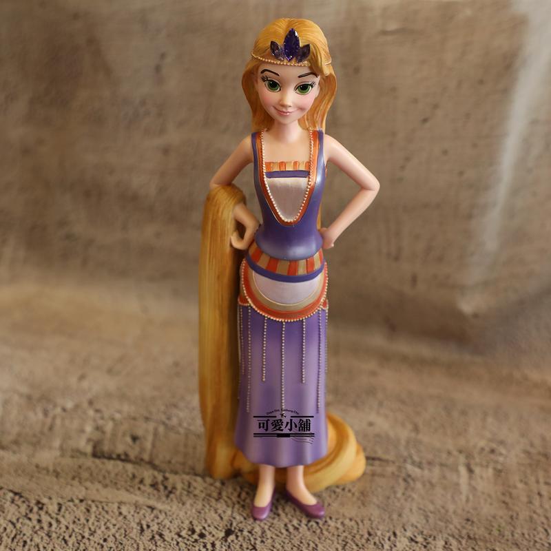（台中 可愛小舖）迪士尼公主系列－魔髮奇緣Tangled長髮公主樂佩Rapunzel長髮姑娘公仔飾品擺飾個人收藏送禮