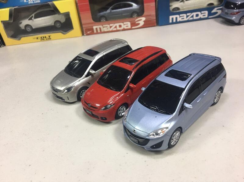 "二手"  Mazda5  福特 IMAX 1:43 迴力車 已放三年以上,無盒子…三台一組