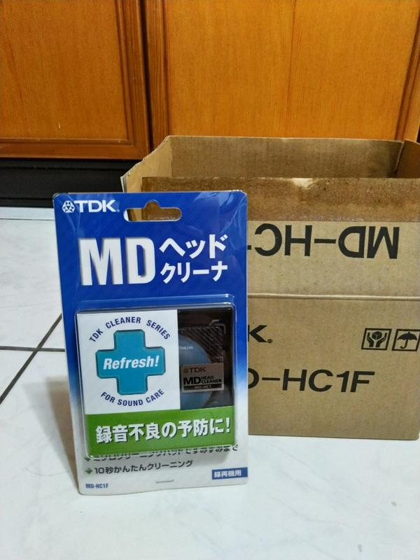 TDK MD-HC 1F MD PLAYER 磁頭清潔片