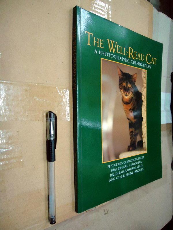 【竹軒二手書店-1504寵物*2 】The Well-Read Cat│貓咪攝影│1563138824│英文
