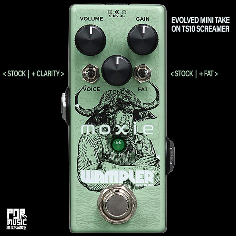 搖滾玩家樂器】全新wampler moxie Overdrive 經典TS10 完美復刻Tube