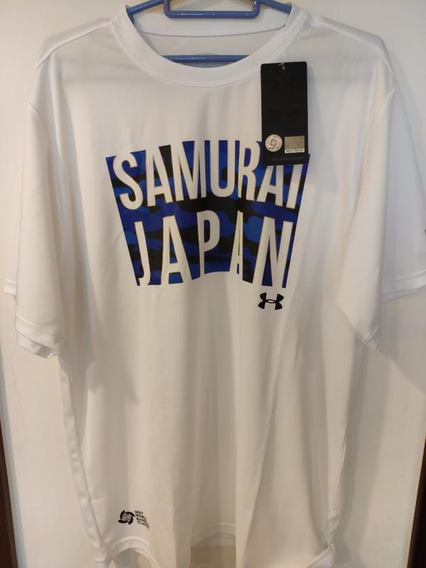 2017 WBC限定商品 Under Armour 日本棒球國家隊 侍JAPAN短袖練習衣