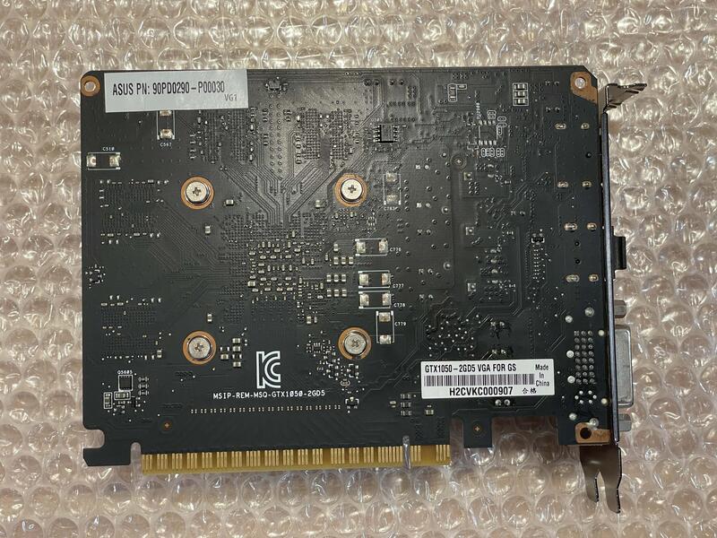 華碩ASUS GTX 1050 2GD5 VGA FOR GS 2GB GDDR5 | 露天市集| 全台最大的網路購物市集