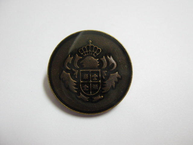 【鈕釦部屋】~~ 皇家徽紋學院風鈕釦 C985 -- ( 2.1cm ) -- 每顆10元