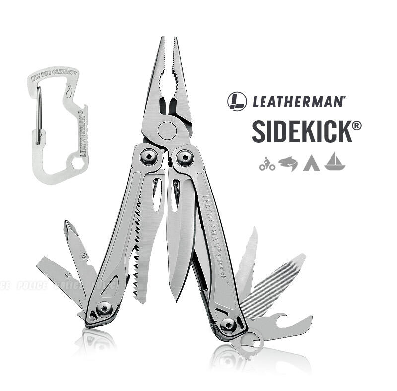 【原廠特價組】Leatherman Sidekick工具鉗831439+割繩器+手電筒 #831710