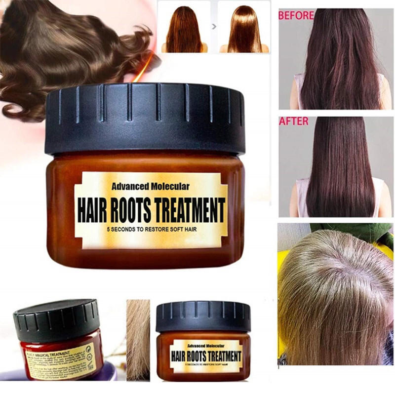 【買一送二】極致修護髮膜 Hair roots treatment 多功能深層修復髮膜 免蒸髮膜 60ML
