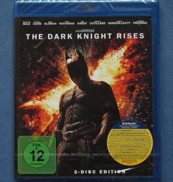 蝙蝠俠 黑暗騎士：黎明昇起 雙碟版The Dark Knight Rises 全新歐洲進口藍光BD 中文字幕