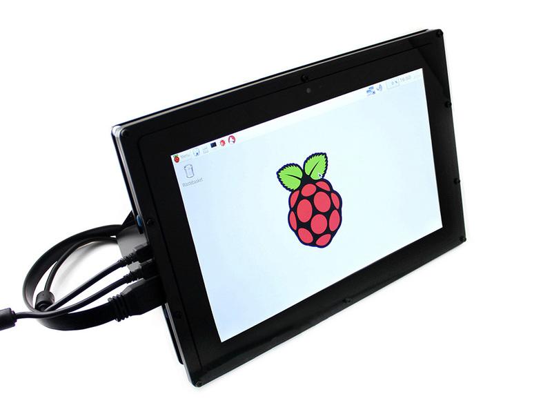 【莓亞科技】樹莓派10.1吋1280×800HDMI LCD(B)電容式觸控螢幕(含外殼支架)(含稅現貨NT$3358)