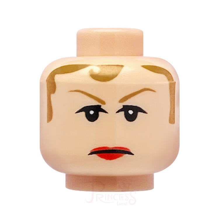 樂高王子 LEGO 僅出現 8160 駭速快手 頭 女生 口紅 膚色 3626bpb0291 A268